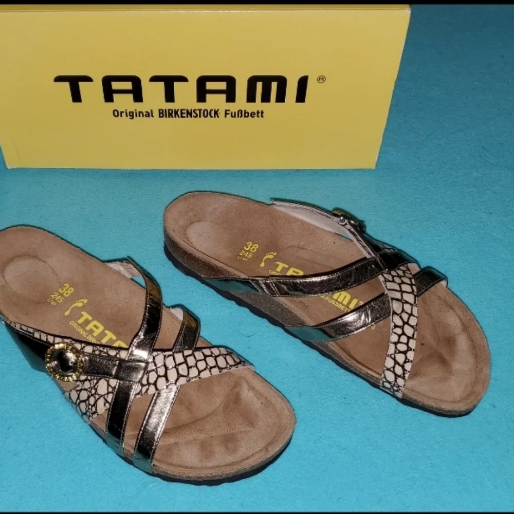 NEW Tatami "TREADY" by Birkenstock slip on sandals.   NWT - Picture 2 of 6